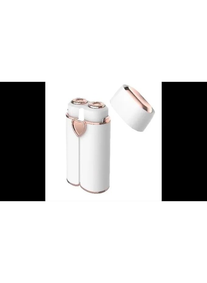 Flawless 2-in-1 rechargeable facial hair remover and eyebrow trimmer for women, gentle and painless hair removal, portable design for daily care - Image 4